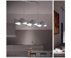 Lampadario Ristorante SEESUNG Semplice E Moderno, Personalità LED Sala Da Pranzo Lampadari Lungo Tavolo, Lampade Studio Creativo Ufficio, Temperatura Colore Potere 54W Bianco , B