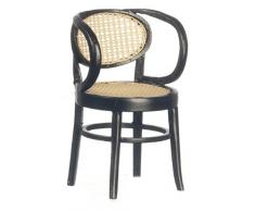 Casa delle bambole in miniatura, 1:12 Platinum Thonet curvato Arm, Sedia