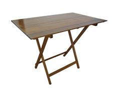 Briconess.com Tavolo chiudibile 60x100 cm in Legno di faggio Eventuality