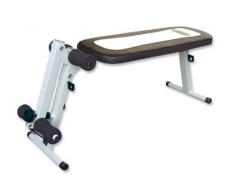 Rovera AB Leg Panca per Addominali con Leg-Extension a Resistenza Elastica, Pieghevole