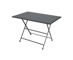 emu, “Arc en Ciel” - Tavolo pieghevole, 110 cm, colore: ferro antico