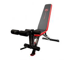 CCLIFE Panca Regolabile Multifunzione Panca Pieghevole Palestra per Pesi e Addominali e Gamba-ZERRO