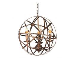 Lampadari Lampadario Lampade a Sospensione da luci E14 Luci del Pendente in Metallo con Lampada a Sospensione Catena Regolabile Luce di soffitto della Lampada for Sala da Pranzo Bagno Camera da Letto