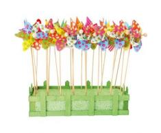 Espositore Display girandole variopinte colorate 24 pezzi