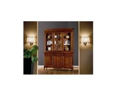 Estea Mobili - MOBILE CREDENZA VETRINA 3 ANTE ARTE POVERA - 7F