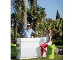 Bancone Bar Luminoso Zanzibar ATTREZZATO Acciaio Inox
