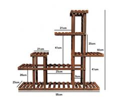 CakeStand Legno Scaffale Porta-Fiori Scaffale per Piante Fiori Forma Creativa Scaffale Portafiori Angolo Supporto per Piante per La Sala da Pranzo,Soggiorno,ufficio,dormitorio A