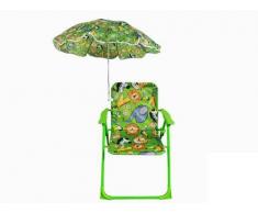 SEDIA PER BAMBINI CON OMBRELLO