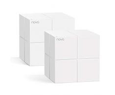 Tenda Nova MW6 WiFi Mesh, Dual Band AC1200 con Copertura Fino a 330㎡, 2 Porte Gigabit Ethernet, Modalità Router e Access Point, Parental Control, Confezione da 2 Pezzi