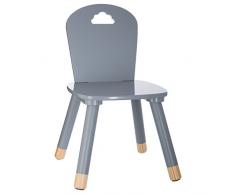 Atmosphera Kids Sedia Bambino Morbidezza - Grigio