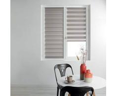 store dintÃ©rieur Maison 1950033 - Tenda avvolgibile Giorno e Notte, in Poliestere, Grigio, 90 x 180 CM
