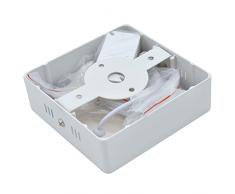 Plafoniera Faretto Pannello Led Luce Natura Naturale 25 Watt Quadrato No Incasso