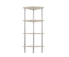 King Moderno scaffale ad Angolo mensola Bagno Rack Storage System vetrina