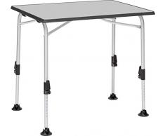 Berger :Tavolo pieghevole in alluminio - Tavolino pieghevole da giardino, campeggio, balcone - 80x60