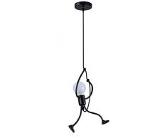 Retro Lampada a sospensione Vintage Ferro cartone animato Lampadario per Camera dei bambini Camera da letto Soggiorno Foyer Cucina Sala da pranzo Bar Bagno Balcone Loft Luce pendente Plafoniere