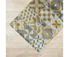 Tappeto Passatoia da Cucina Antiscivolo Senape (57_x_290_cm)