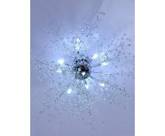 CHLG-3 Lampadari , Sfera Cromo caratteristica for Cristallo / LED MetalloSalotto / Camera da letto / Sala da pranzo / Sala studio/Ufficio / , warm white-220-240v
