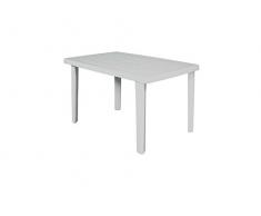 ARETA ARE021 Tavolo Marte, Bianco, 100 x 67 x 72 cm