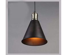 LUO Guo Home Vintage Lampadari Creativi Coperchi di pentole Sala da Pranzo Soggiorno Illuminazione Domestica Industrial Air personalità a Bar a Road.19 * 25Cm