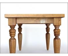Langer Naturholzmöbel Tavolo da pranzo antico Angra tavolo di casa stile casa di campagna 180 x 90 cm
