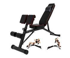 DFKDGL Panca per Pesi Seduta Multifunzionale per Panca Romana Panca per Addominali Interna Panca con manubri Sgabello con Super carico Palestra da casa Palestra Attrezzatura per Il Fitness