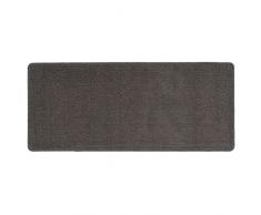 Baroni Home Tappeto Cucina Antiscivolo, Passatoia Decorata Lavaile (57x180 cm, Grigio)