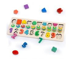 YJF Magnetic Animal Fight Spell Music Tavolo da Disegno Puzzle 3D Modificabile Scrittoio Lavagna Puzzle Giocattoli di Legno