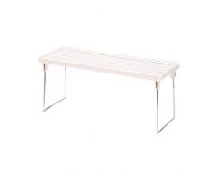 Waroomss 24 x 38 CM mensola Pieghevole scaffale da Cucina, Etagere portaoggetti Cucina Bagno, mensola Porte-débris Versatile Forniture per Sala da Pranzo Cucina
