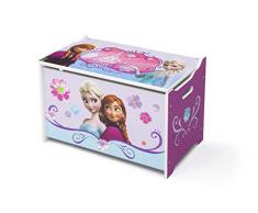Delta Children - Cofanetto per giocattoli, in legno, motivo: Frozen