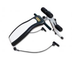 Rovera AB Leg Pro Panca per Addominali Multi-Funzione con Leg-Extension a Resistenza Elastica