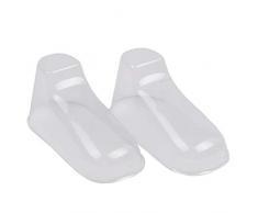 Froiny 10 Paia di plastica Trasparente Piedi Display Baby Booties Shoes calzino Etc Esclusiva di Scarpe del Bambino degli Alberi Scarpa Vetrina