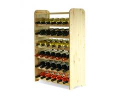 MODO24 RW-3-36P - Scaffale Porta Bottiglie di Vino