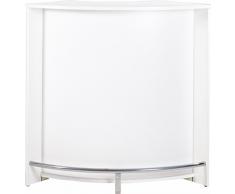 SIMMOB SNACK106BL mobile station/bancone da cucina/Mobile Bar, in legno, colore: bianco, dimensioni: 53,3 x 106,9 104,8 x cm