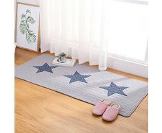 Dyl Tappeto da Cucina Tappeti Tappeti Zerbino Striscia Bagno Balcone Antiscivolo Lavabile in Lavatrice, Spessore 10mm, 2 Colori, 3 Taglie (Color : Pink, Size : 70 * 150CM)
