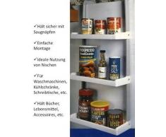 UPP® Giapponese porta appeso con ventose/lavaggio macchina/scaffale pensile/scaffale per il bagno/Scaffale da cucina