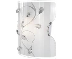 APPLIQUE NICHEL SATINATO, LAMPADINE ESCLUSE: 1xE27 60W Art. 40404W [Cucina]