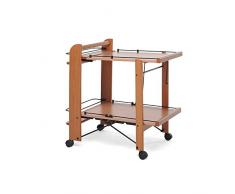 Foppapedretti Service Carrello Portavivande Noce