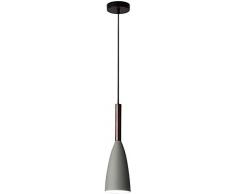 Hobaca E27 Grigio Legna Moderno nordico Lampada a sospensione Hanging Lamp Luci della sala da pranzo Illuminazione dellisola della cucina