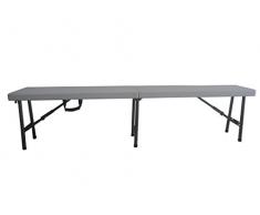 Panca rettangolare pieghevole horeca 183x30x44h cm Horeca.