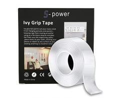 Nastro multifunzione Ivy Grip Nastro adesivo biadesivo magico riutilizzabile trasparente ad alto legame per attrezzatura da cucina per tappeti da cucina