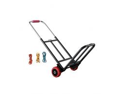 Funtasica Carrello per Bagagli Pieghevole per Servizio di Camion a Mano per Il Trasporto