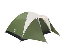 Bestway Best Way Tenda Montana 4 Adulti 210X240X130, Estensione Cm 100, Bistrato 161 Unisex, Verde