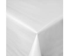 ANRO Tovaglia Cerata al Metro, Colore Bianco, Liscia, Lavabile, 180 x 140 cm, Asciugamani