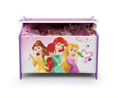 Delta Children, Scatolone in legno per i giochi, motivo: Principesse Disney