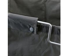 Z@SS Scomparto Di Stoccaggio-Materiale Nylon Rotolamento Telaio In Acciaio Pieghevole Cesto Servizio Lavanderia Cestino Carrello
