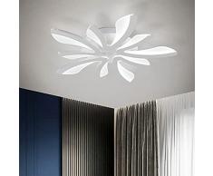 Ganeed Moderno Plafoniera a LED, Lampadari a Lampada da soffitto in Acrilico da 50W, Illuminazione a Soffitto Bianco Freddo a 5 Luci per Soggiorno, Camera da Letto, cucina, Sala da Pranzo, Studio