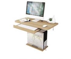 Multifunzionale Scrivania del Computer Pieghevole Convertibile Stazione di Lavoro PC Tavolo per Laptop Apprendimento della scrivania sospesa con 2 staffe per Piccoli spazi Installazione Semplice