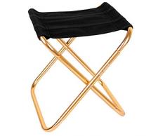 KJGHJ Sedia Pieghevole Allaperto Sedia in Alluminio Sedia Pesca Sgabello Barbecue Sgabello Pieghevole Sgabello Portatile Benchina Portatile Camping Piccolo Mazar Piegabile Piccola Panca