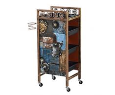 Cassetti Tiers Carrello Multifunzionale Vassoio portaoggetti per Parrucchieri Carrello per Trucco di Bellezza per Parrucchieri - Carrelli di Servizio