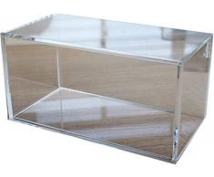 YAOJIA vetrina espositiva per collezionismo Vetrine Acriliche per Miniature di Action Figure, Vetrina da Esposizione da Collezione, Scaffale Multifunzionale Antipolvere E Resistente Ai Raggi UV